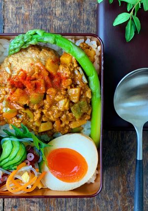 お弁当用基本のキーマカレー-レシピのメイン写真