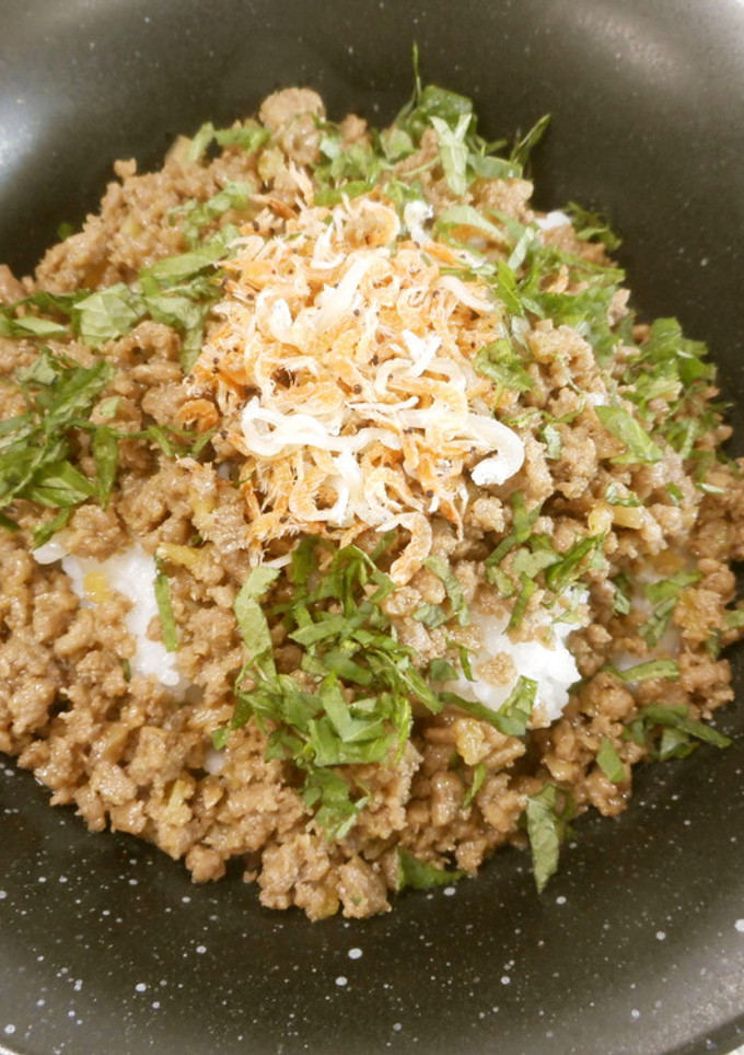 作り置き、そぼろ丼♪めっけ-レシピのメイン写真