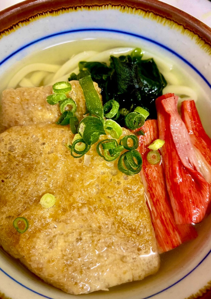 簡単！かにかまきつねうどん-レシピのメイン写真