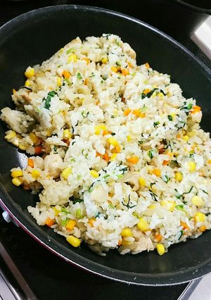野菜たっぷりヘルシーチャーハン-レシピのメイン写真