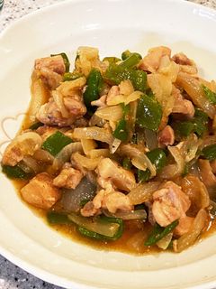 鶏肉とピーマンのさっぱり炒め-レシピのメイン写真