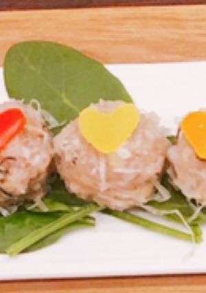 レンジで花しゅうまい-レシピのメイン写真