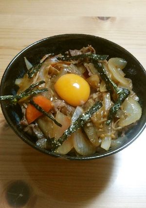 牛丼-レシピのメイン写真