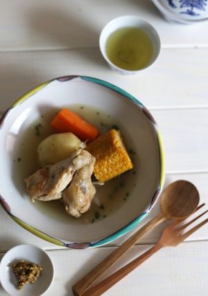 鶏肉と旬野菜のスープ煮-レシピのメイン写真