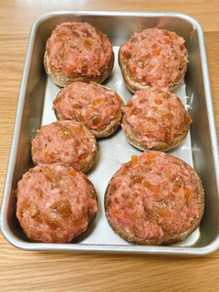 椎茸の肉詰め-レシピのメイン写真