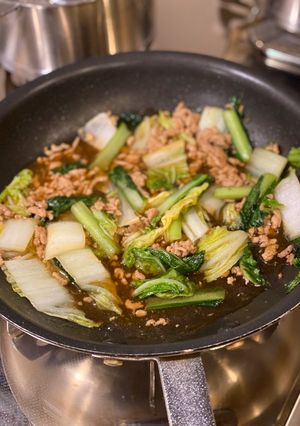白菜とひき肉のあんかけ-レシピのメイン写真