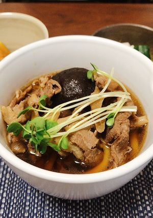 簡単美味しい肉うどん♡きのこ入り-レシピのメイン写真