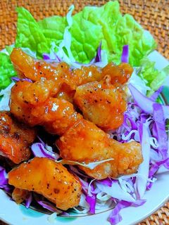 鶏肉の甘辛唐揚げ-レシピのメイン写真