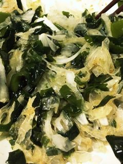 新玉わかめサラダ-レシピのメイン写真