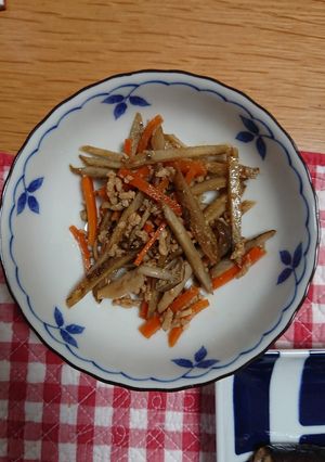 きんぴらごぼう-レシピのメイン写真