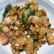 海老と豆腐のチャーハン