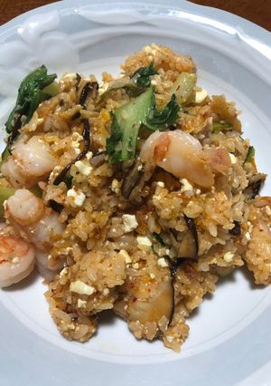 海老と豆腐のチャーハン-レシピのメイン写真