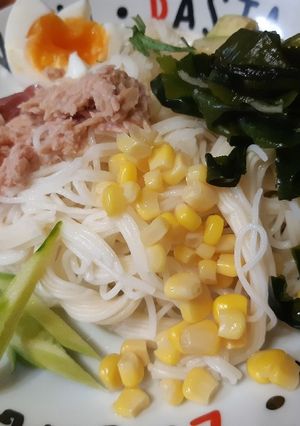 トッピングいろいろおそうめん-レシピのメイン写真