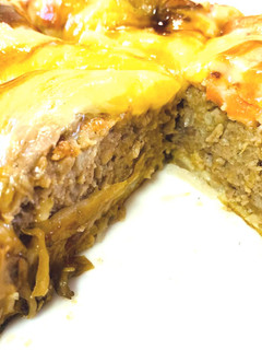 ハンバーグinお好み焼き♡-レシピのメイン写真