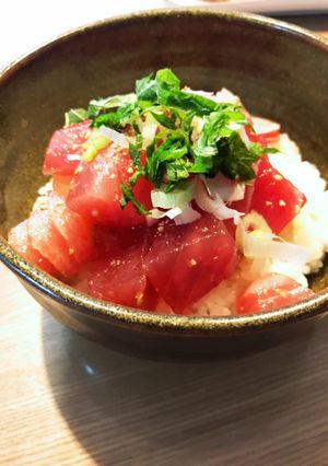 ゴマ香る簡単まぐろ漬け丼♡-レシピのメイン写真