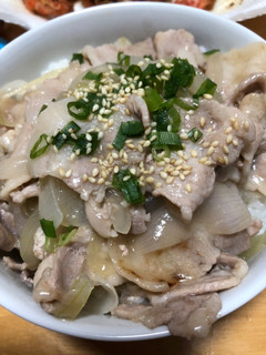 ガッツリ飯!!塩豚バラ丼-レシピのメイン写真
