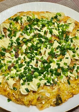 キムチ入りのお好み焼き-レシピのメイン写真