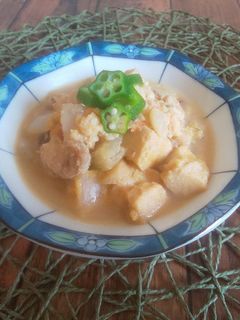 卯の花と高野豆腐の親子卵とじ煮-レシピのメイン写真