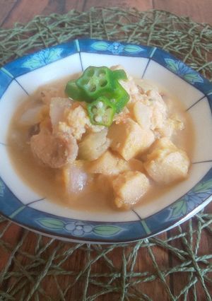 卯の花と高野豆腐の親子卵とじ煮-レシピのメイン写真