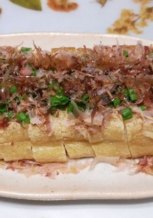 トースターで焼く栃尾の油揚げ-レシピのメイン写真
