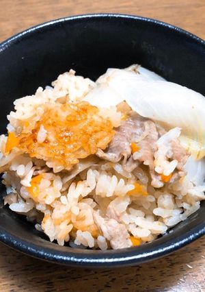 新タマネギご飯（覚書）-レシピのメイン写真