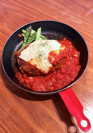 煮込みハンバーグ　トマトソース-レシピのメイン写真
