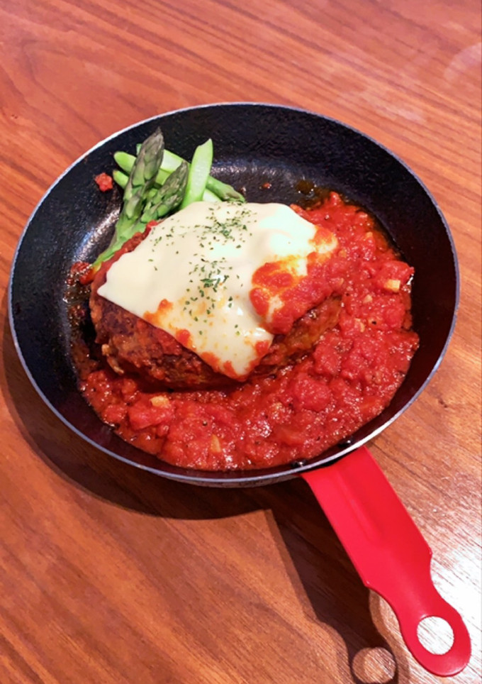 煮込みハンバーグ　トマトソース-レシピのメイン写真
