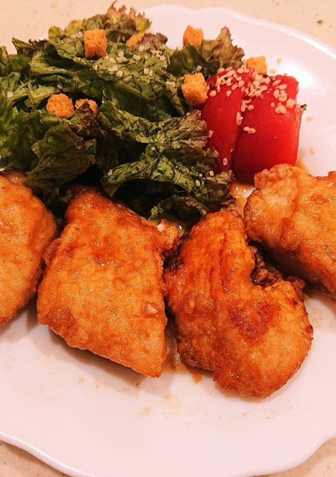 給食の簡単チキン南蛮風-レシピのメイン写真