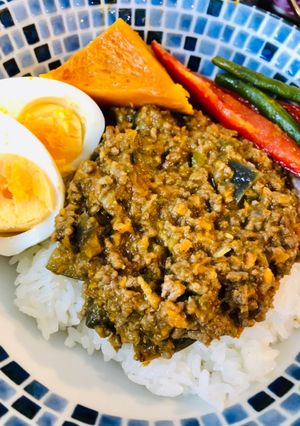 茄子入りキーマカレー♫取り分け幼児食-レシピのメイン写真
