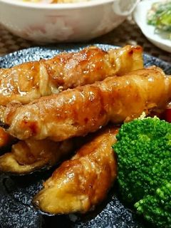 ナスの肉巻き☆生姜焼き風-レシピのメイン写真