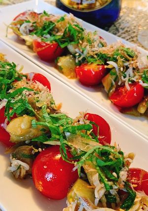 【夏レシピ】しらすと野菜のさっぱり和え-レシピのメイン写真