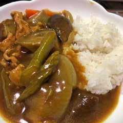 和風ポークカレー(カレールゥ使用)-レシピのメイン写真