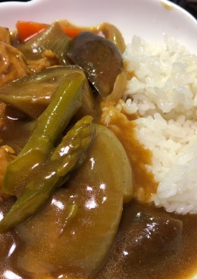 和風ポークカレー(カレールゥ使用)-レシピのメイン写真