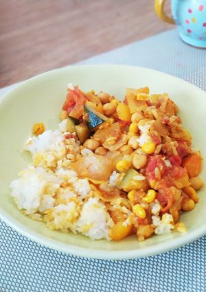 リメイク 残ったラタトゥイユでカレー-レシピのメイン写真