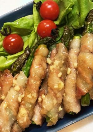 アスパラの肉巻き-レシピのメイン写真