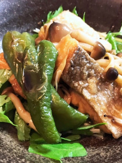 麺つゆで簡単本格★鮭(ます)焼きびたし-レシピのメイン写真