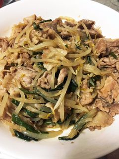 豚ともやしのスタミナ炒め-レシピのメイン写真