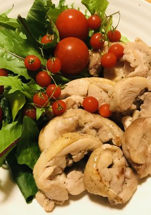 (冷凍)鶏肉から●鶏ハムの簡単ステーキ-レシピのメイン写真