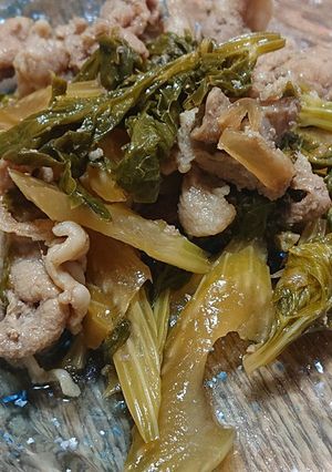 ご飯がススム！セロリと豚肉の煮物-レシピのメイン写真