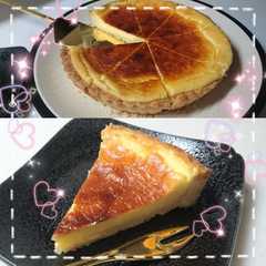 簡単！絶品♪バスチー風チーズタルト-レシピのメイン写真