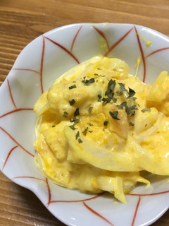 子どももパクパク!かぼちゃ玉ねぎのサラダ-レシピのメイン写真