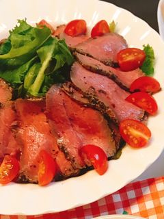 炊飯器で簡単に本格ローストビーフ-レシピのメイン写真