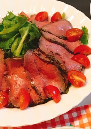 炊飯器で簡単に本格ローストビーフ-レシピのメイン写真