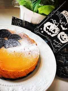 ハロウィンにも♡オレオとかぼちゃのケーキ-レシピのメイン写真