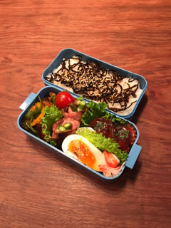 お弁当・・・69昆布の佃煮乗せ弁当-レシピのメイン写真