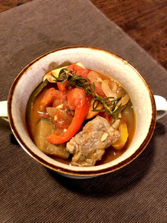 ラムもも肉とたっぷりお野菜のトマト煮込み-レシピのメイン写真