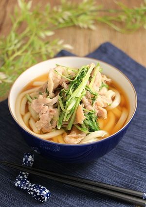 簡単！肉うどん☆はりはり肉すき-レシピのメイン写真