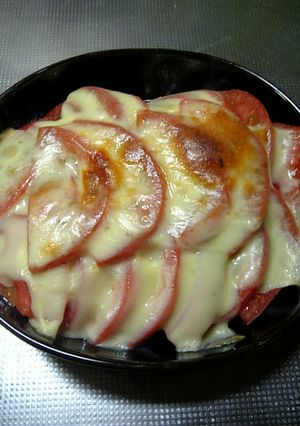 トマトのチーズ焼き-レシピのメイン写真
