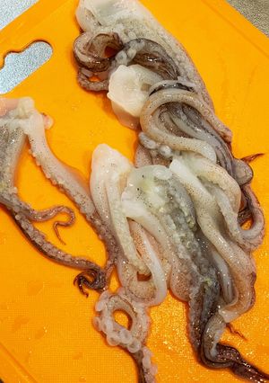 ☆簡単にイカ足の吸盤が取れちゃう〜☆-レシピのメイン写真