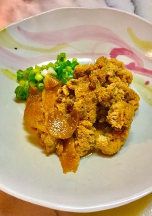 No2534鰆の卵の生姜山椒煮-レシピのメイン写真